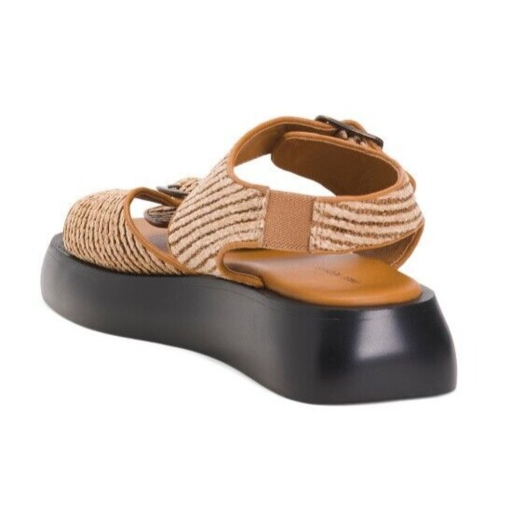NEW Free People Women's Size 10 M Sandals Mandi Weave Sport Buckle Natural - Picture 6 of 7